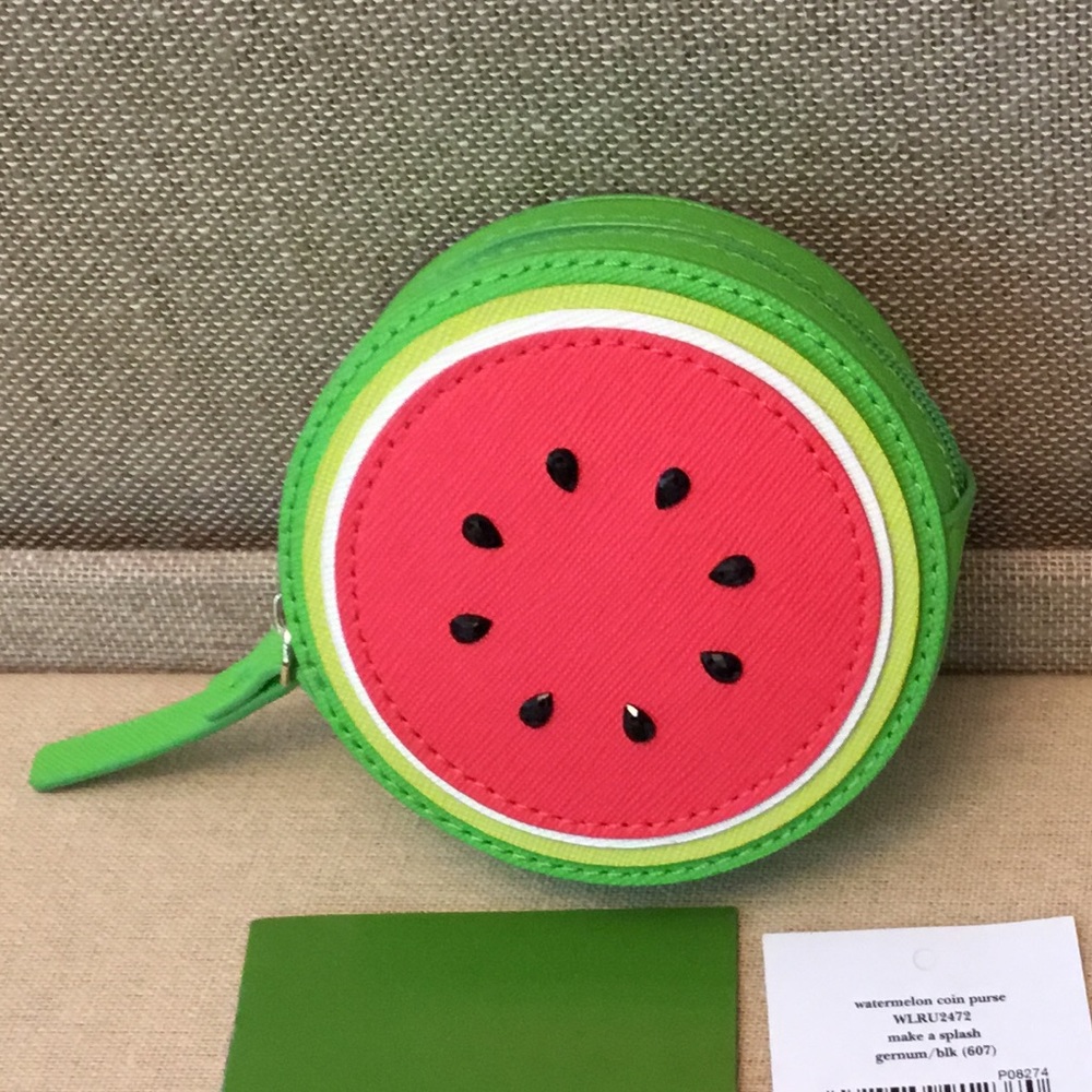 NWT ks Make a Splash Watermelon Coin Purse